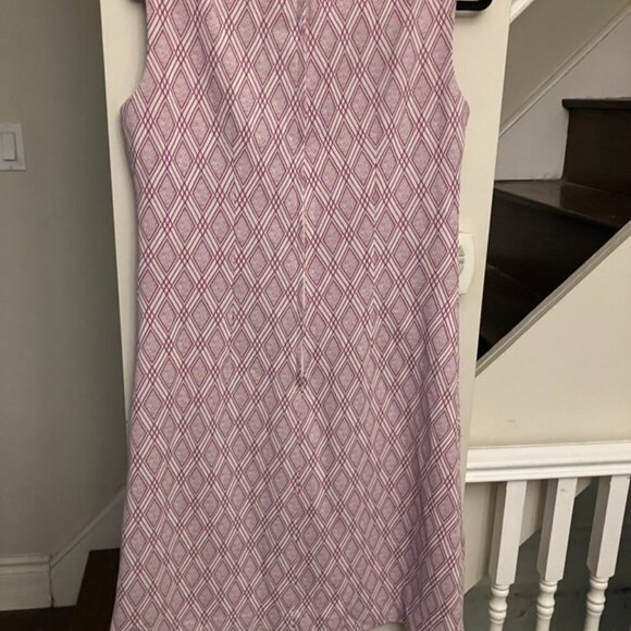 Vintage Magenta Dress with Buttons - Picture 5 of 7